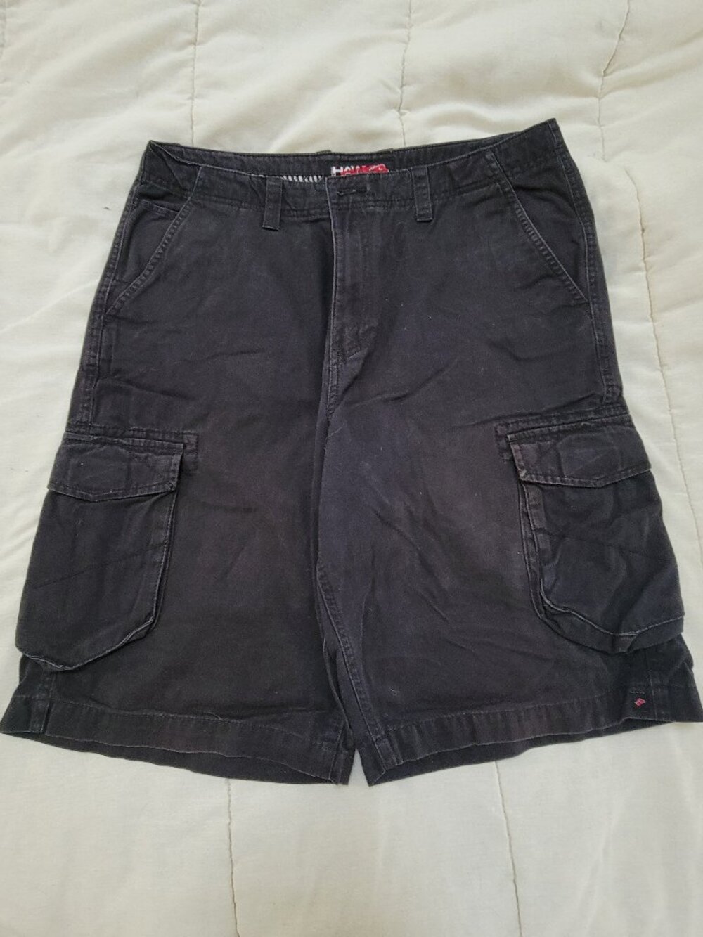 Tony Hawk Cargo Shorts Size 36 Black